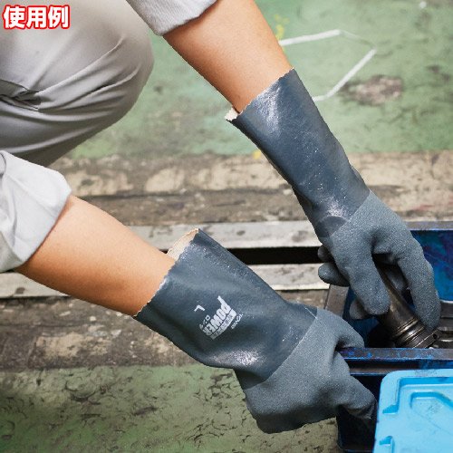TOWA(東和コーポレーション) 耐油ニトリルパワーロング Lグレー No502 Amazon.co.jp: TOWA(東和コーポレーション) 耐油ニトリルパワーロング